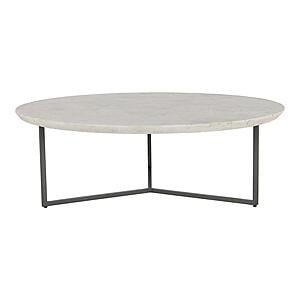 Chloe Coffee Table White by Moe's Home Collection