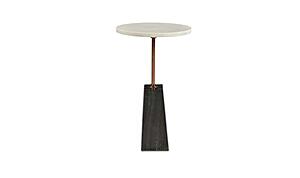 Dawn Accent Table White by Moe's Home Collection