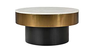 Dado Coffee Table White by Moe's Home Collection