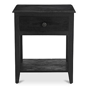 Corrine Nightstand Antique Black by Moe's Home Collection
