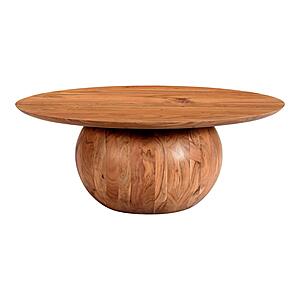 Bradbury Coffee Table Natural by Moe's Home Collection