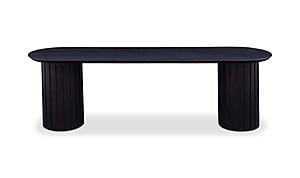 Povera Dining Bench Black by Moe's Home Collection