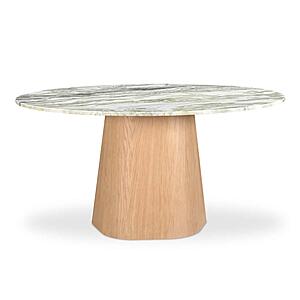 Evelyn Dining Table Onyx Marble by Moe's Home Collection
