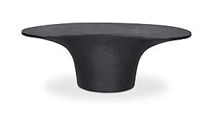 Yumi Outdoor Coffee Table Black by Moe's Home Collection