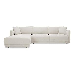 Bryn Sectional Left Oyster by Moe's Home Collection