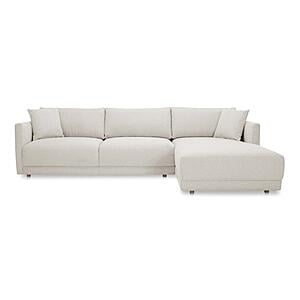 Bryn Sectional Right Oyster by Moe's Home Collection