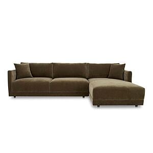 Bryn Sectional Right Heritage Cedar Green by Moe's Home Collection