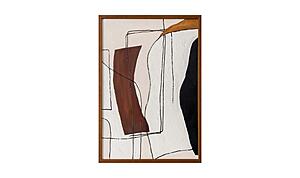 Voyager Framed Painting by Moe's Home Collection