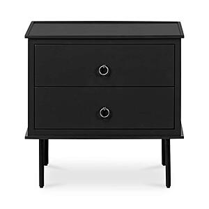 Reagan Nightstand Black by Moe's Home Collection