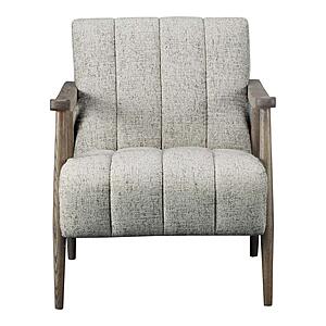 Aster Accent Chair Pebbled Beige by Moe's Home Collection