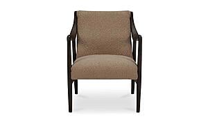 Yates Accent Chair Beige Faux Shearling by Moe's Home Collection