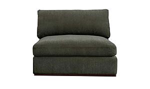 Rue Slipper Chair Deep Green by Moe's Home Collection