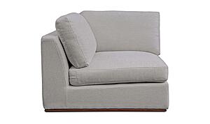 Rue Corner Chair Flecked Grey by Moe's Home Collection