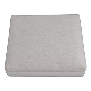 Rue Ottoman Flecked Grey by Moe's Home Collection