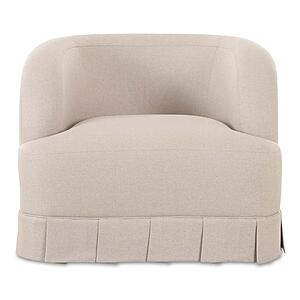 Maren Swivel Chair Beige by Moe's Home Collection