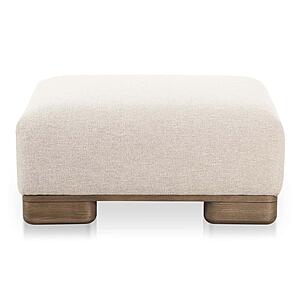 June Ottoman Oatmeal by Moe's Home Collection
