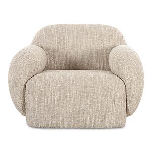 Hazel Lounge Chair Off White by Moe's Home Collection