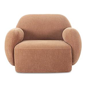 Hazel Lounge Chair Copper by Moe's Home Collection
