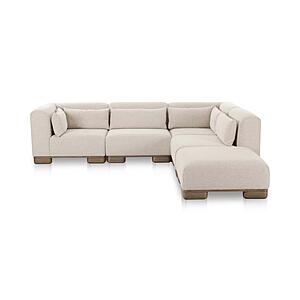 June Dream Modular Sectional Oatmeal by Moe's Home Collection