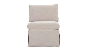 Fable Slipcover Dining Slipper Chair Beige by Moe's Home Collection