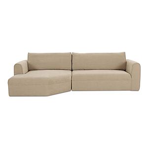 Madrid Left Sectional Cool Beige by Moe's Home Collection