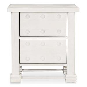 Clement Nightstand Whitewashed by Moe's Home Collection