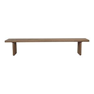 Koshi Bench Sand blasted Amber Oak by Moe's Home Collection