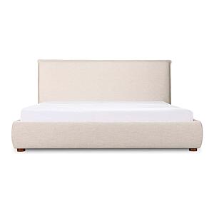 Luzon Queen Bed - Wheat by Moe's Home Collection