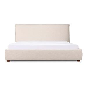 Luzon King Bed - Wheat by Moe's Home Collection