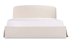 Joan Queen Storage Bed Cream by Moe's Home Collection
