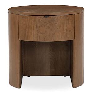 Theo One Drawer Nightstand Brown by Moe's Home Collection