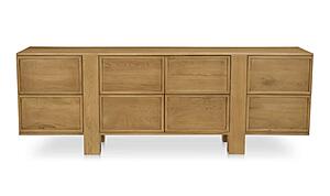 Henley 8 Drawer Dresser Brown by Moe's Home Collection