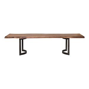 Bent Small Dining Table - Brown by Moe's Home Collection