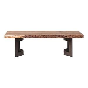 Bent Coffee Table Brown by Moe's Home Collection