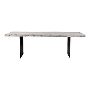 Evans Dining Table White by Moe's Home Collection