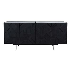 Kattan Sideboard Black by Moe's Home Collection