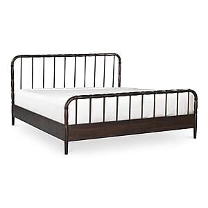 Vivian Queen Bed - Dark Brown by Moe's Home Collection