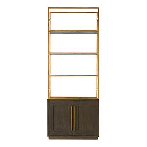 Elliot Bookshelf Brown by Moe's Home Collection