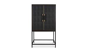 Mako Bar Cabinet Black by Moe's Home Collection