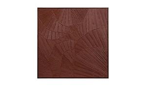 Flutter Framed Painting Maroon by Moe's Home Collection