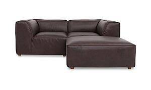 Form Nook Modular Sectional Espresso Brown by Moe's Home Collection