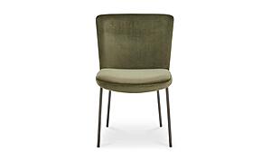 Early Dining Chair Faux Green Mohair - Set of 2 by Moe's Home Collection