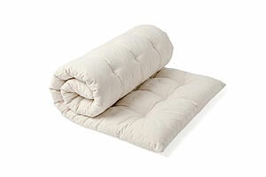 Organic Cotton & Wool Massage Mat (Extra-Firm),  1.5 Inch by Comfort Pure
