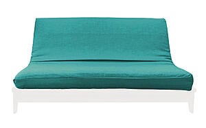 Medley Sea Linen Texture Futon Cover by Prestige
