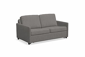 California Sofa Bed, Double in Echosuede Charcoal (Gray) by Palliser