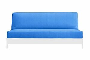 Natural 100% Cotton Air Force Blue Futon Cover by Comfort Pure