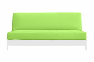 Natural 100% Cotton Neon Lime Green Futon Cover by Comfort Pure