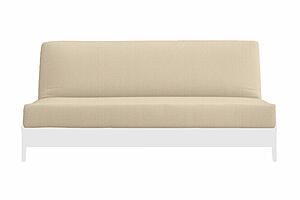 Natural 100% Cotton Natural Futon Cover by Comfort Pure