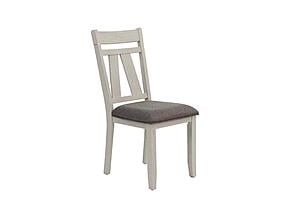 F1890 Wood Dining Chair White by Poundex