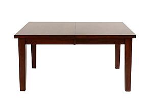 F2207 Wood Dining Table Walnut by Poundex